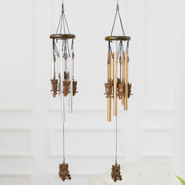 Wholesale Creative Mascot Acrylic Metal Aluminum Tube Wind Chimes