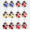 Wholesale 2pairs/pack Football Cheerleading Multicolor Baseball Earrings