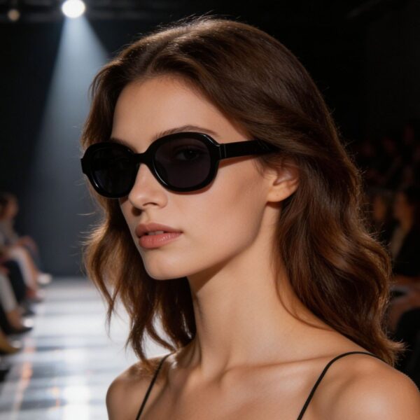 Wholesale Vintage Brown Small Frame Sunglasses AC