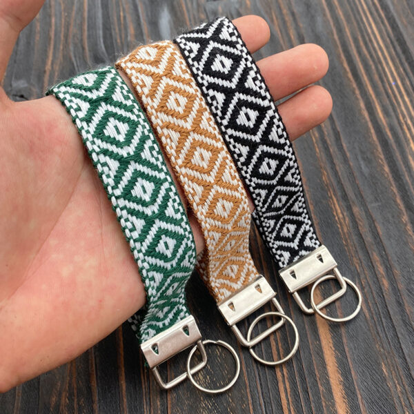 Wholesale Western Style Vintage Braided Keychain