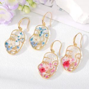 O1CN01aaNfNd215p5YvtDsJ__4097876934-0-cib Wholesale Preserved Flower Geometric Earrings