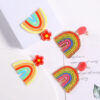 Wholesale Colorful Bohemian Rainbow Earrings
