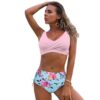 Wholesale Sexy Two Body Polyester Swimwear