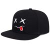 Wholesale Wide Brimmed Personalized Grinning Expression Cotton Baseball Caps
