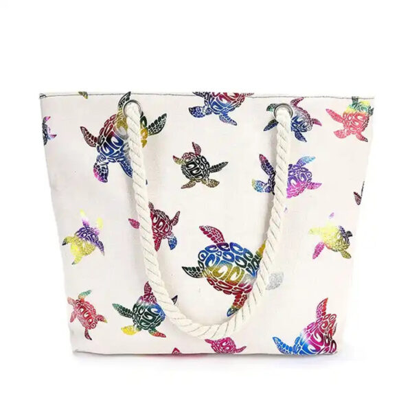 O1CN01ahhQLo1ns0JwEUype_2208013505144-0-cib-3 Wholesale Hemp Rope Print Animal Pattern Cotton Shoulder Beach Bag