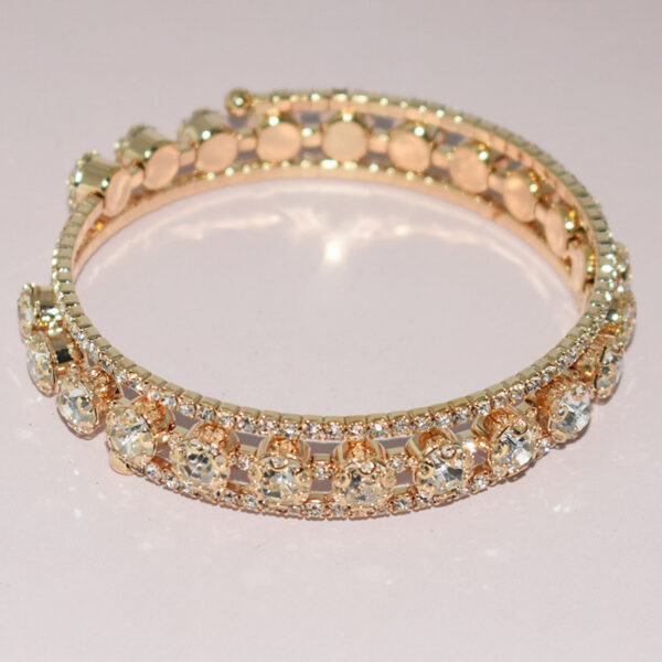 Wholesale Full Diamond Crystal Rhinestone Open Bracelet