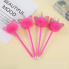 Wholesale Plastic Plush Cartoon Ballpoint Pens
