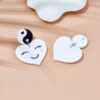 Wholesale Heart Smiley Acrylic Earrings
