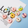 Wholesale Cartoon Donut Resin Cream Glue Phone Case