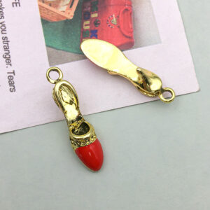 1 dripping oil three-dimensional red shoes do not drill 6*25mm-0.9g-12276
