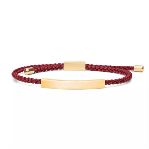 O1CN01arzqdB1Qz74zF1rm2_2211572852046-0-cib Wholesale Non-fading Adjustable Braided Titanium Steel Hollow Elbow Titanium Steel Bracelet