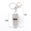 Wholesale Zinc Alloy Diamond Whistle Keychain