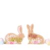 Wholesale of Easter Wooden Rabbit Decorations