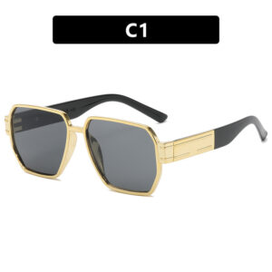 Figure / Gold frame Black