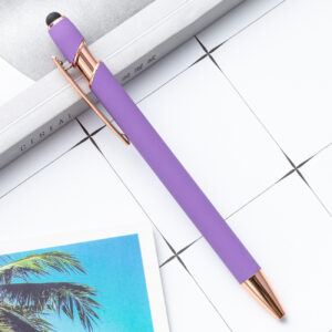 Bullet 1.0 / Violet (black) rose gold piece