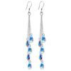 O1CN01ays11m2EpFMWCSbmW_2865688793-0-cib Wholesale 925 Silver Long Crystal Water Drop Tassel Earrings
