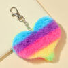 O1CN01ayxHzi1bFjfHoIKm1_2857743436-0-cib Wholesale Rainbow Heart Plush Keychain