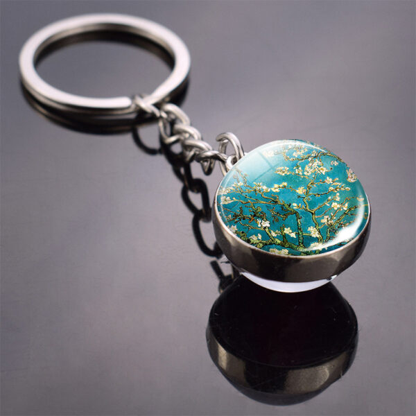 O1CN01azotdb1hDLBU3XWWp_3195554243-0-cib Wholesale Van Gogh Starry Sky Metal Keychains