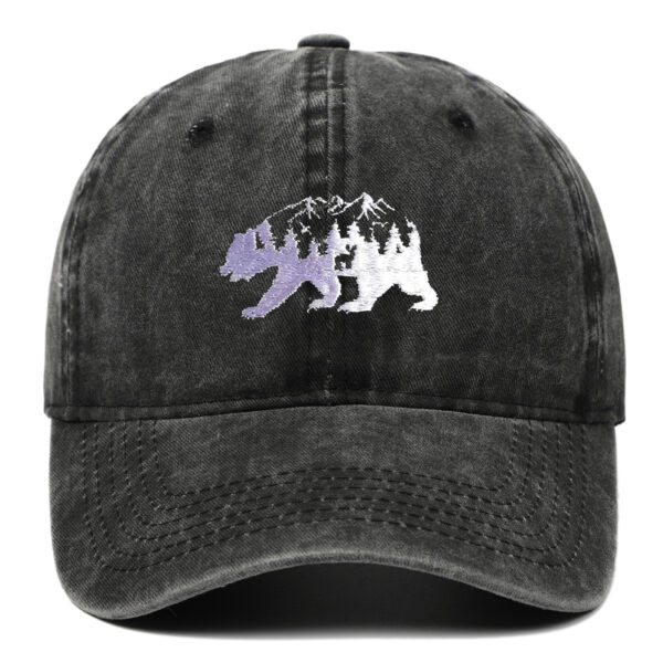 O1CN01azpfsc1IIxoZUJhUm_4254640871-0-cib Wholesale Forest Bear Embroidered Baseball Caps
