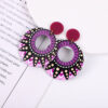 O1CN01b2BAyF1kPCLAsSq2k_2212917204675-0-cib Wholesale Round Polka Dot Geometric Acrylic Earrings