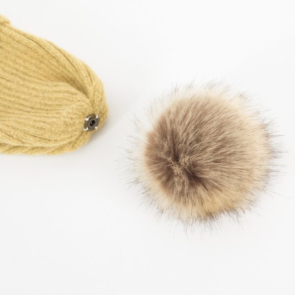 O1CN01b2rcyQ1JInPw34krj_934821006-0-cib Wholesale Autumn and Winter Warm Knitted Hat Solid Color Fur Ball Hat