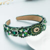 Wholesale Wide-brimmed Personalized Headband with Diamonds