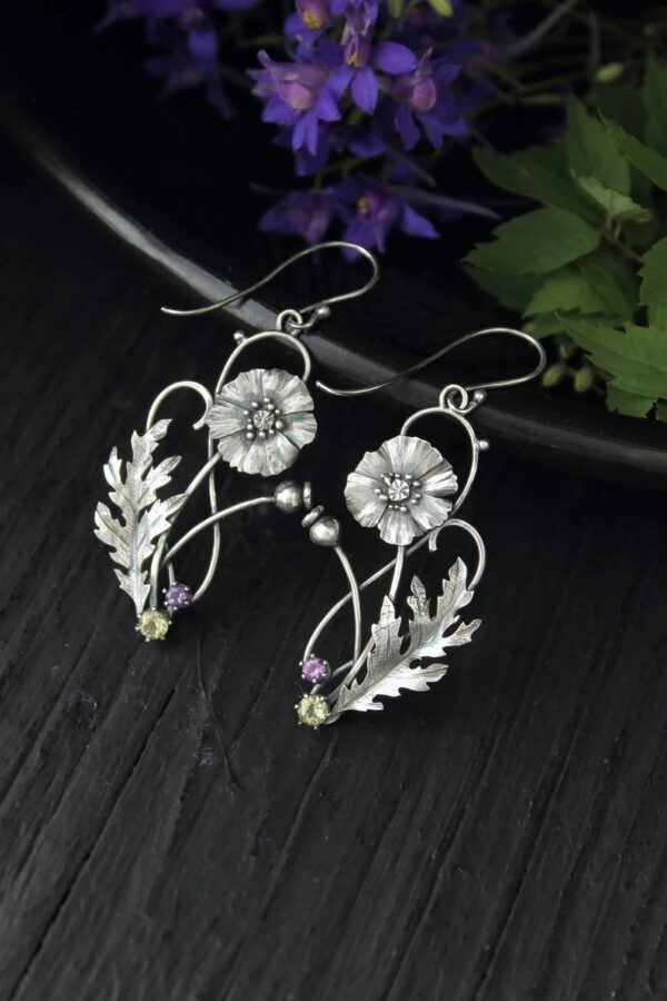 O1CN01b3BPtL1TI0hN5fzCD_2206709272358-0-cib Wholesale Multicolor Floral Alloy Earrings