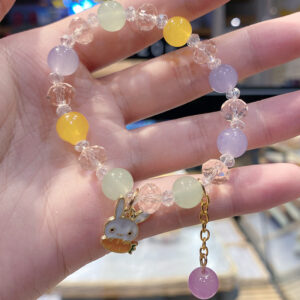 R15 radish rabbit bracelet candy color