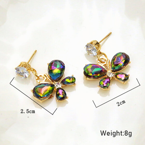 Wholesale Butterfly Pendant Alloy Earrings