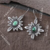 O1CN01b4B2ML2Lo3o8WagBB_2216053279738-0-cib Wholesale Fashion Bohemian Style Turquoise Daisy Flower Earrings