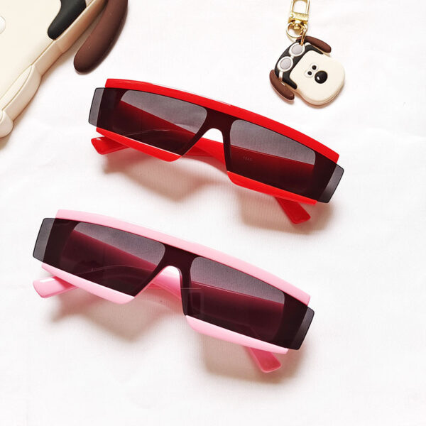 Wholesale Irregular Siamese Children's PC Sunglasses