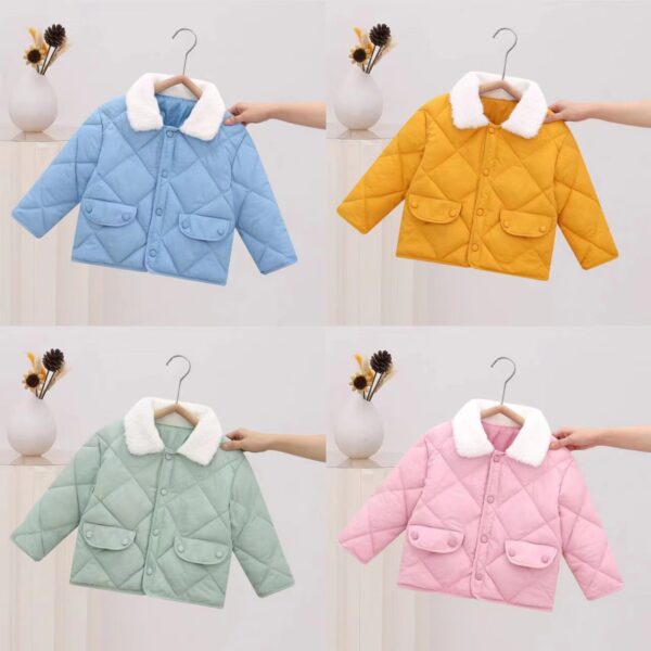 Wholesale Autumn and Winter Warm Polyester Baby Clothes