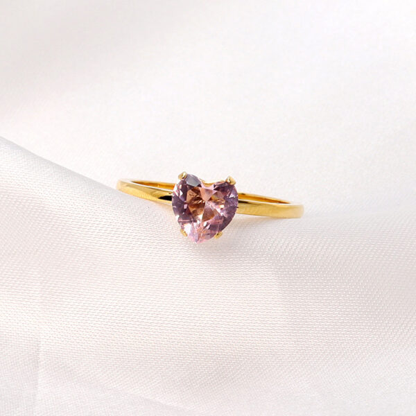 O1CN01bA9Z461VHfccvlNaB_4112122628-0-cib Wholesale 18K Gold Stainless Steel Heart Ring