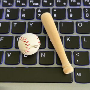 2cm ball 7.5cm wooden stick accessories