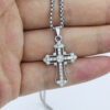 Wholesale Diamond Cross Alloy Necklace