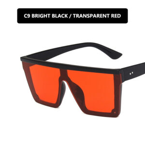 Figure / Bright Black transparent red
