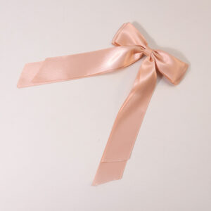 Double-layer large ribbon light pink 18g