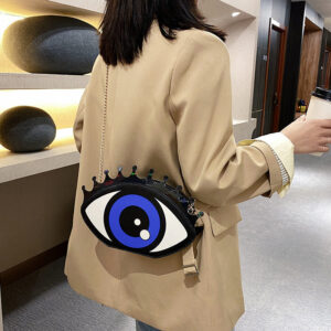 Wholesale PU Eyes Crossbody Bag