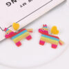 Wholesale Fashion Dragonfly Heart Rainbow Horse Acrylic Earrings