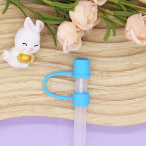 Dark Blue -10mm / 10mm straw cap [without straw]]