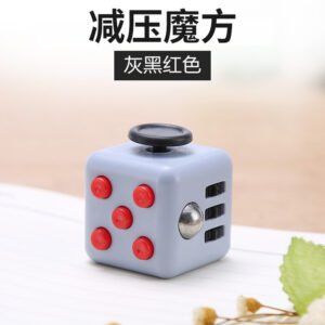 #1 Gray + red and black