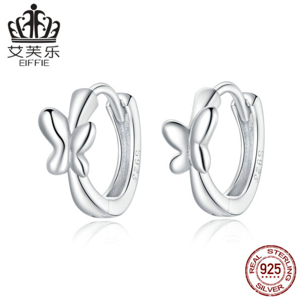 Wholesale 925 Sterling Silver Butterfly Earrings