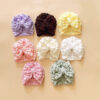 O1CN01bLdzZf1xlisZS1A46_2851376484-0-cib Wholesale Fabric Kids Bubble Big Bow Beanie Hat