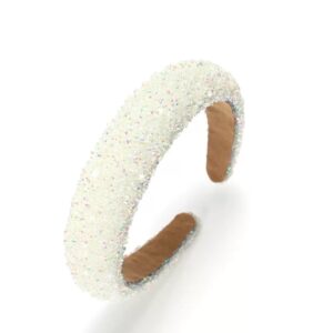 Colored transparent rhinestones 3.5cm wide edge