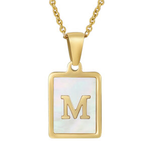 Gold M (including chain)