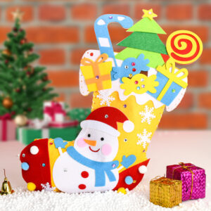 Oversized: Christmas Stockings Snowman