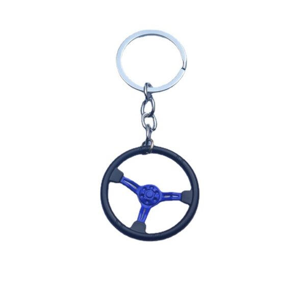 O1CN01bR9b5D1Bs2pBeXYiI_0-0-cib Wholesale Automobile Modification Steering Wheel Zinc Alloy Keychain