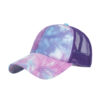 O1CN01bSENFb1GDLYPCqAQv_2018910588-0-cib Wholesale New Tie Dye Ponytail Mesh Baseball Cap