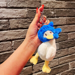 Plush hooded duck-shark