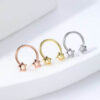 Wholesale Stainless Steel Star Cool Earrings